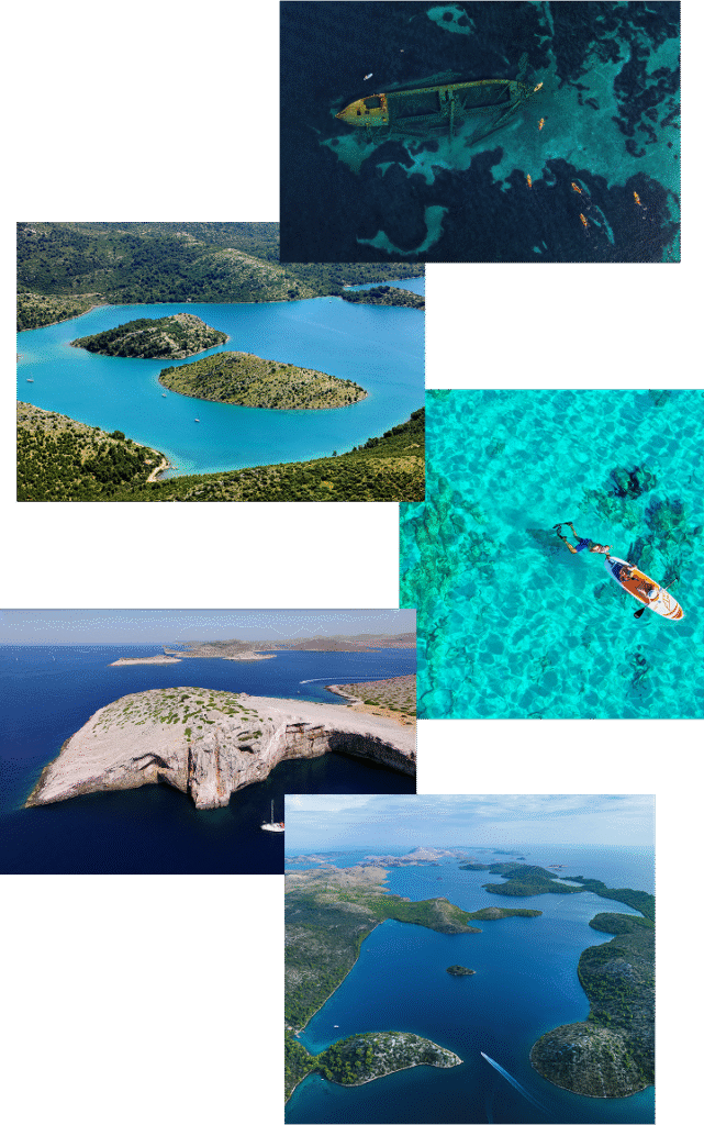 Private Cruise Kornati & Telašćica Open Seas Zadar Gallery grid responsive